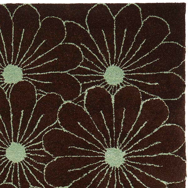 Safavieh Soho Soh768C Brown / Teal Rugs.
