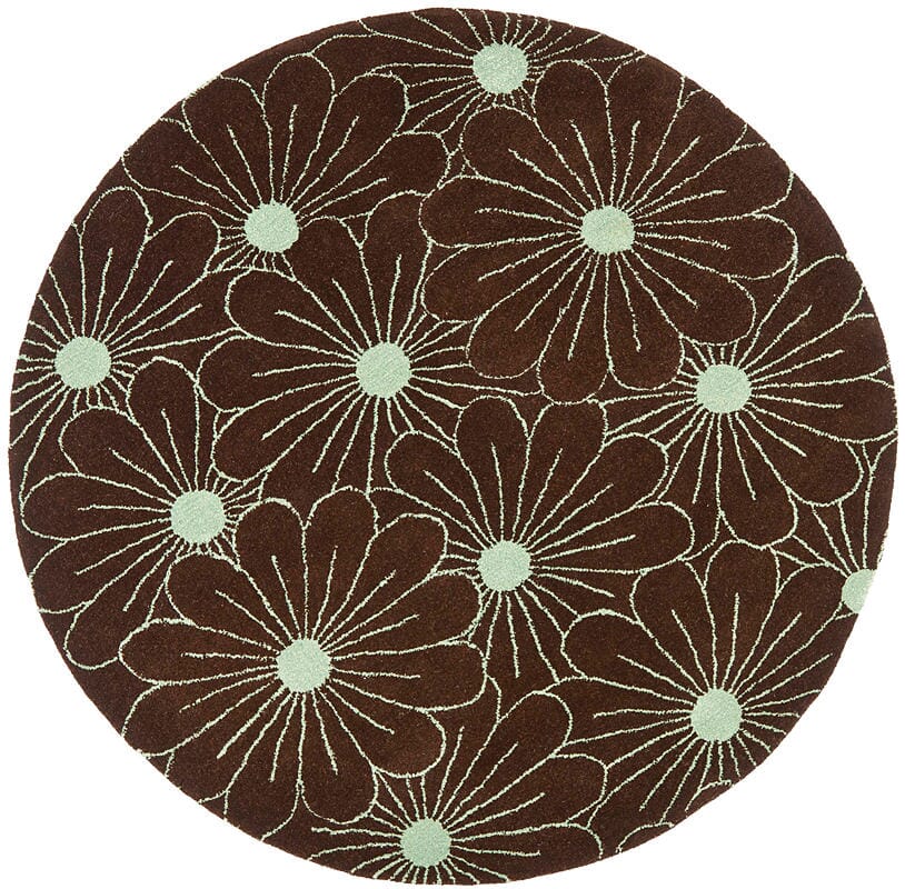 Safavieh Soho Soh768C Brown / Teal Rugs.