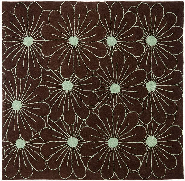 Safavieh Soho Soh768C Brown / Teal Rugs.