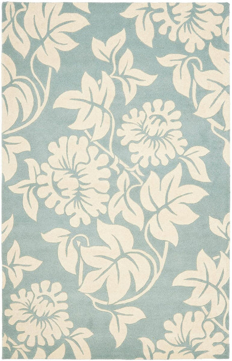 Safavieh Soho Soh770A Blue / Ivory Rugs.
