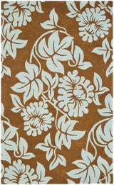Safavieh Soho Soh770B Light Brown / Blue Rugs.