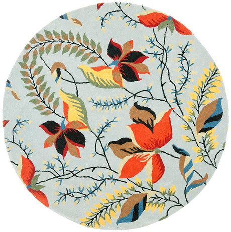 Safavieh Soho Soh771A Blue / Multi Rugs.