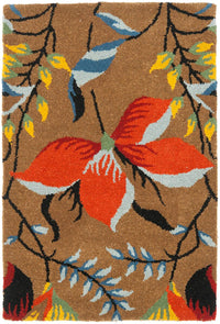 Safavieh Soho Soh771B Light Brown / Multi Floral / Country Area Rug