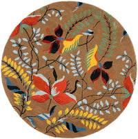 Safavieh Soho Soh771B Light Brown / Multi Floral / Country Area Rug