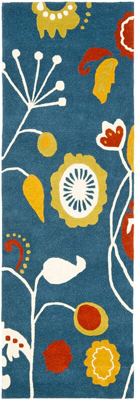 Safavieh Soho Soh772B Dark Blue / Multi Kids Area Rug