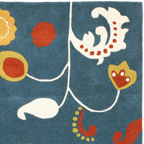 Safavieh Soho Soh772B Dark Blue / Multi Rugs.