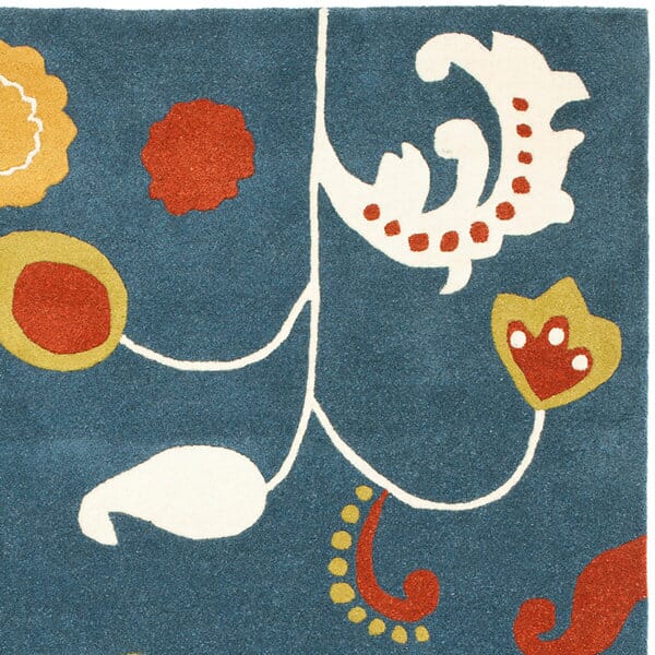 Safavieh Soho Soh772B Dark Blue / Multi Kids Area Rug