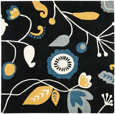 Safavieh Soho Soh772C Black / Multi Rugs.