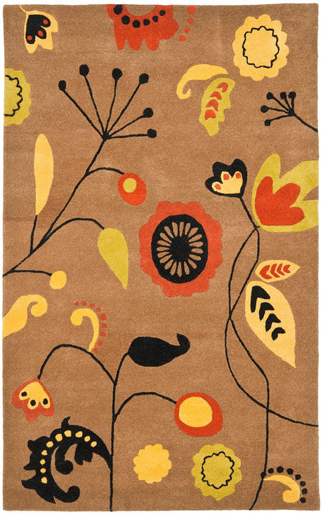 Safavieh Soho Soh772D Brown / Multi Rugs.