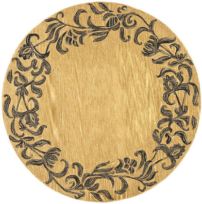 Safavieh Soho Soh773B Gold / Black Floral / Country Area Rug