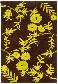 Safavieh Soho Soh774A Brown / Green Floral / Country Area Rug