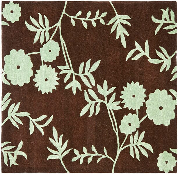 Safavieh Soho Soh774B Brown / Teal Rugs.