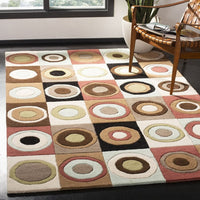 Safavieh Soho Soh780A Multi Geometric Area Rug