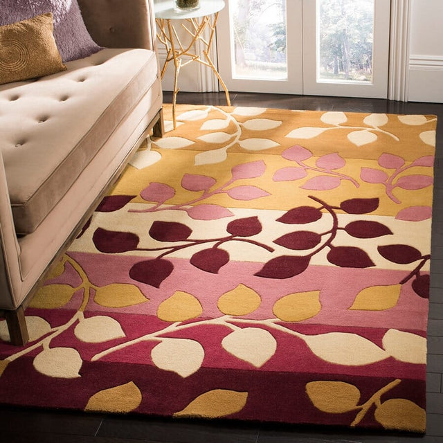 Safavieh Soho Soh785C Red / Gold Rugs.