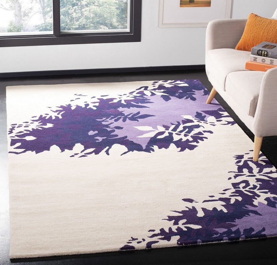 Safavieh Soho Soh786A Beige / Purple Area Rug