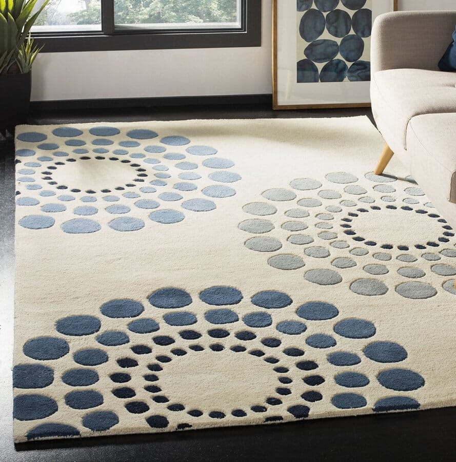 Safavieh Soho Soh788A Ivory / Multi Geometric Area Rug