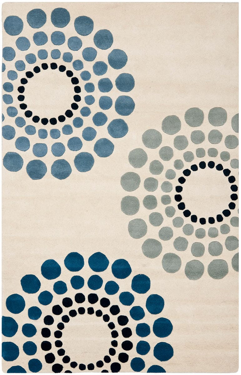 Safavieh Soho Soh788A Ivory / Multi Geometric Area Rug