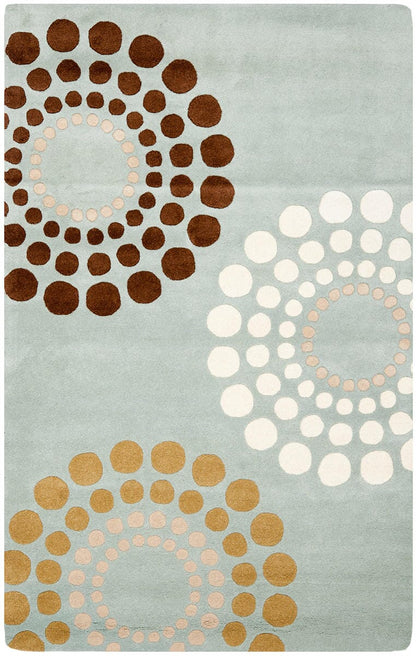 Safavieh Soho Soh788C Blue / Multi Geometric Area Rug