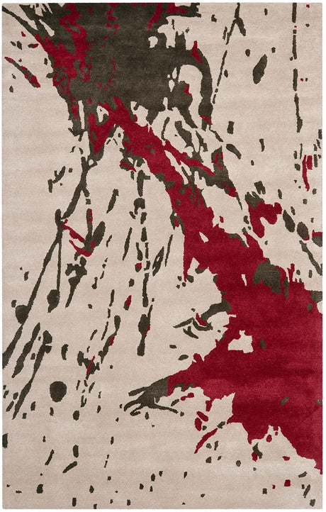 Safavieh Soho Soh794A Beige / Red Rugs.