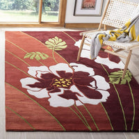 Safavieh Soho Soh796A Brown / Multi Floral / Country Area Rug