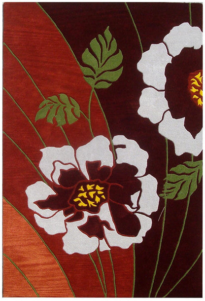 Safavieh Soho Soh796A Brown / Multi Floral / Country Area Rug