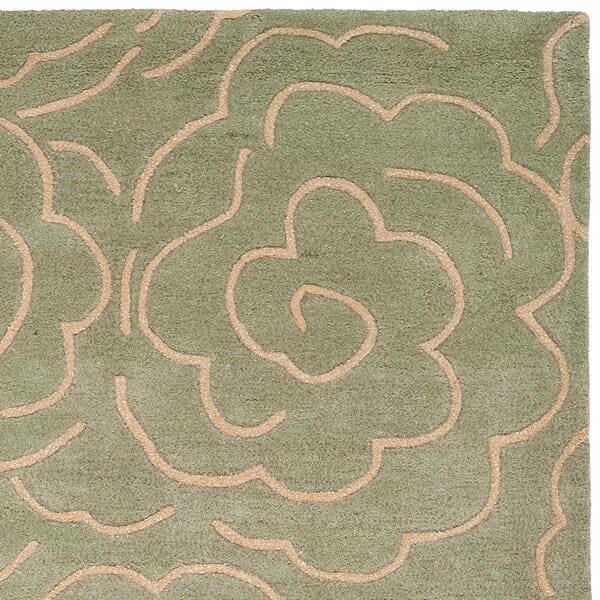 Safavieh Soho soh812b Soft Lt. Blue / Ivory Floral / Country Area Rug