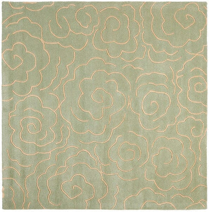 Safavieh Soho soh812b Soft Lt. Blue / Ivory Floral / Country Area Rug