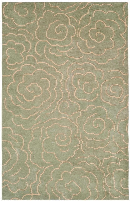 Safavieh Soho soh812b Soft Lt. Blue / Ivory Floral / Country Area Rug