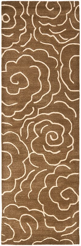 Safavieh Soho Soh812C Brown / Ivory Floral / Country Area Rug