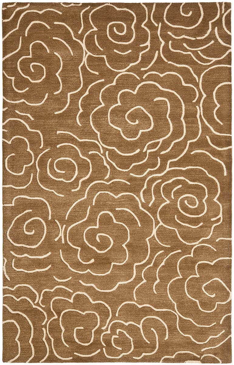 Safavieh Soho Soh812C Brown / Ivory Floral / Country Area Rug