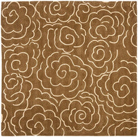 Safavieh Soho Soh812C Brown / Ivory Floral / Country Area Rug
