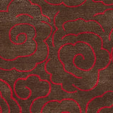 Safavieh Soho soh812d Chocolate / Red Rugs.