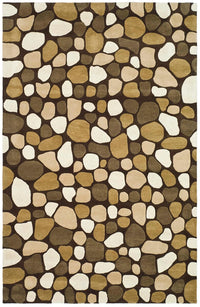 Safavieh Soho soh814a Dark Brown / Multi Geometric Area Rug