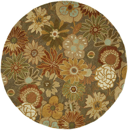 Safavieh Soho Soh820A Brown / Multi Floral / Country Area Rug