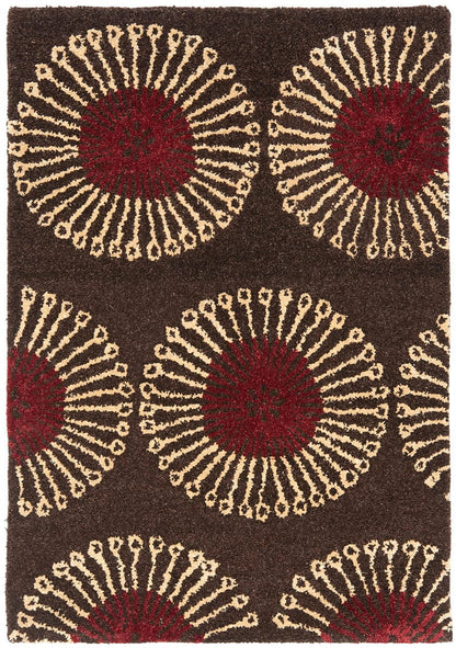 Safavieh Soho Soh821B Coffee / Brown Geometric Area Rug