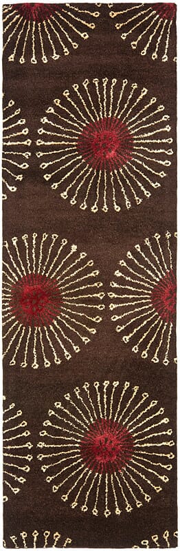 Safavieh Soho Soh821B Coffee / Brown Geometric Area Rug