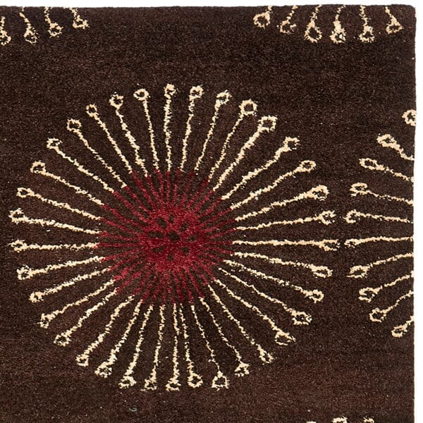 Safavieh Soho Soh821B Coffee / Brown Geometric Area Rug