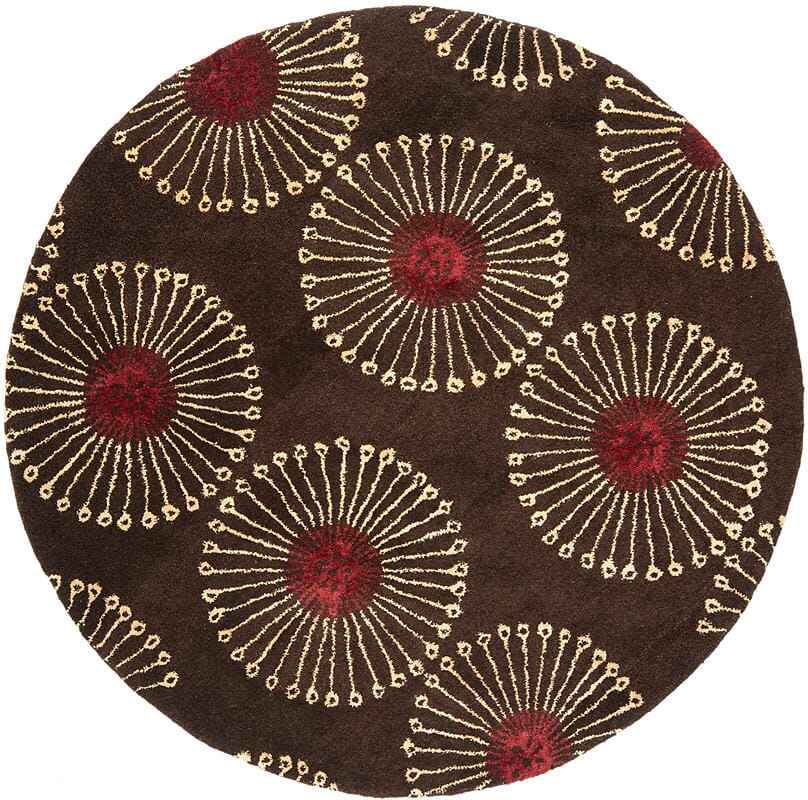 Safavieh Soho Soh821B Coffee / Brown Geometric Area Rug