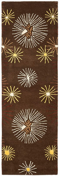 Safavieh Soho Soh823A Brown / Multi Geometric Area Rug