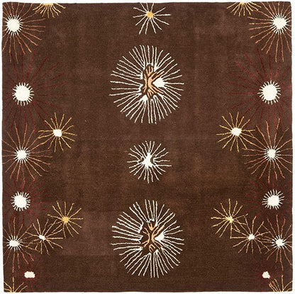 Safavieh Soho Soh823A Brown / Multi Geometric Area Rug