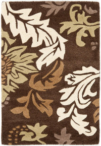 Safavieh Soho Soh831B Brown / Multi Floral / Country Area Rug