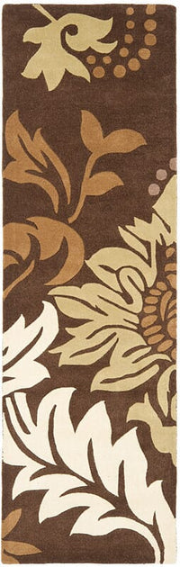 Safavieh Soho Soh831B Brown / Multi Floral / Country Area Rug