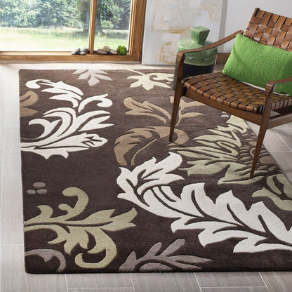 Safavieh Soho Soh831B Brown / Multi Floral / Country Area Rug