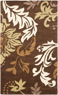 Safavieh Soho Soh831B Brown / Multi Floral / Country Area Rug