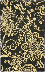 Safavieh Soho Soh832A Black / Green Rugs.