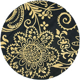Safavieh Soho Soh832A Black / Green Rugs.