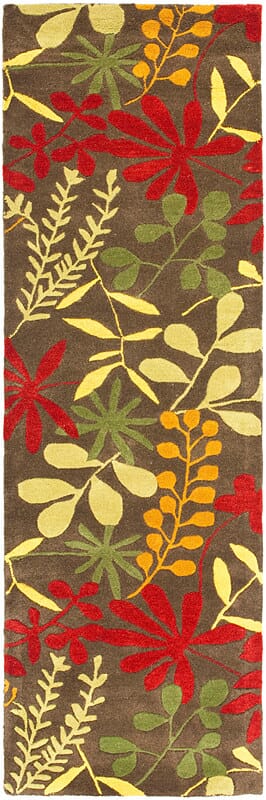 Safavieh Soho Soh834A Brown / Multi Floral / Country Area Rug