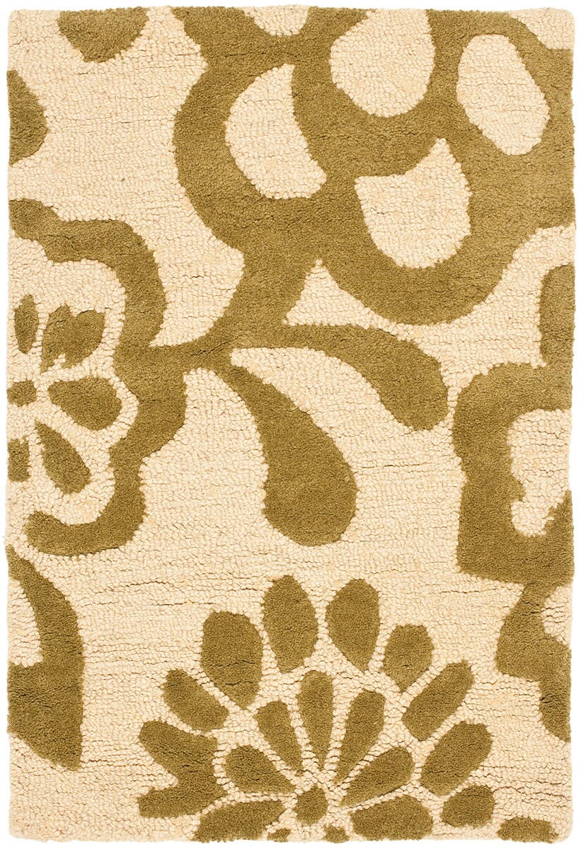 Safavieh Soho Soh837A Beige / Green Floral / Country Area Rug