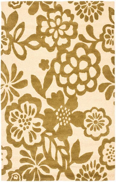 Safavieh Soho Soh837A Beige / Green Floral / Country Area Rug