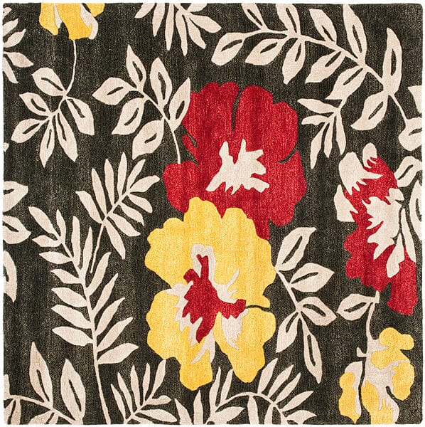 Safavieh Soho Soh838A Brown / Multi Floral / Country Area Rug